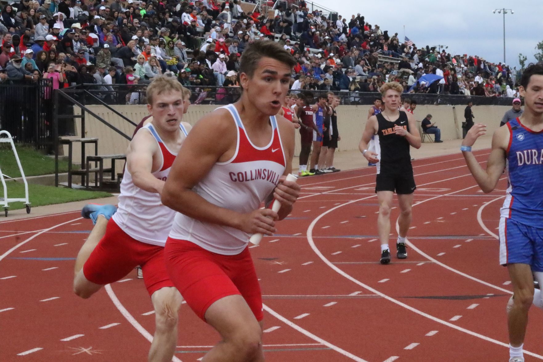 Collinsville Track at State Meet